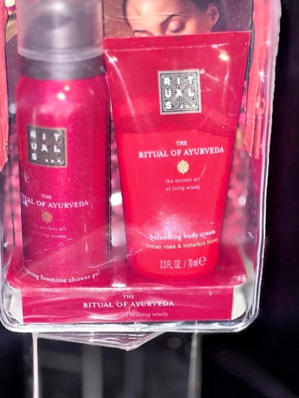 Rituals The Ritual of Ayurveda Trial Set Gift Set in Pink & Red NWT